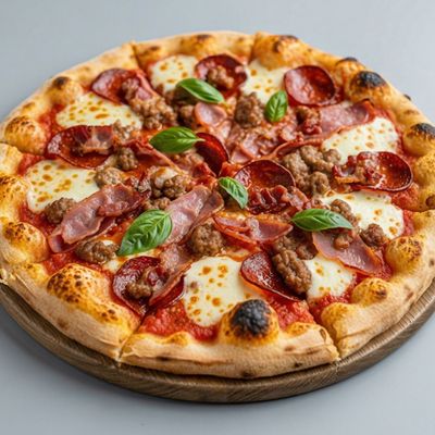 Mix Meats Pizza Italian