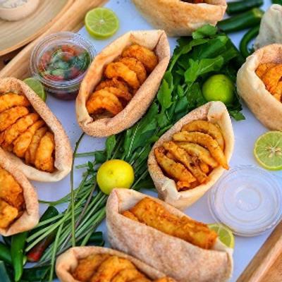 Molokhia with Shrimp
