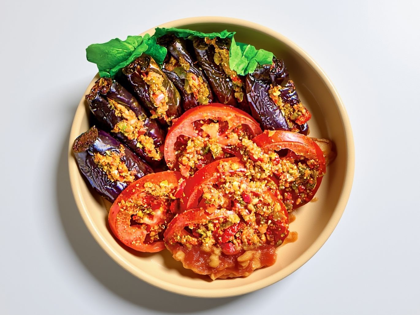 Pickled Eggplant And Tomatoes