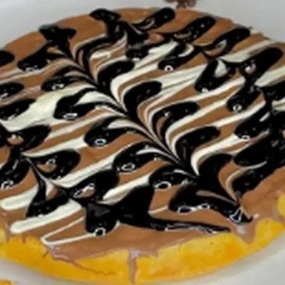 3 Chocolates Waffle