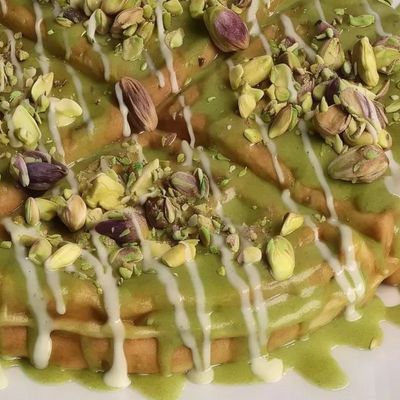 Pistachio Waffle