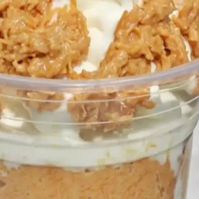 Lotus Kunafa Ice Cream