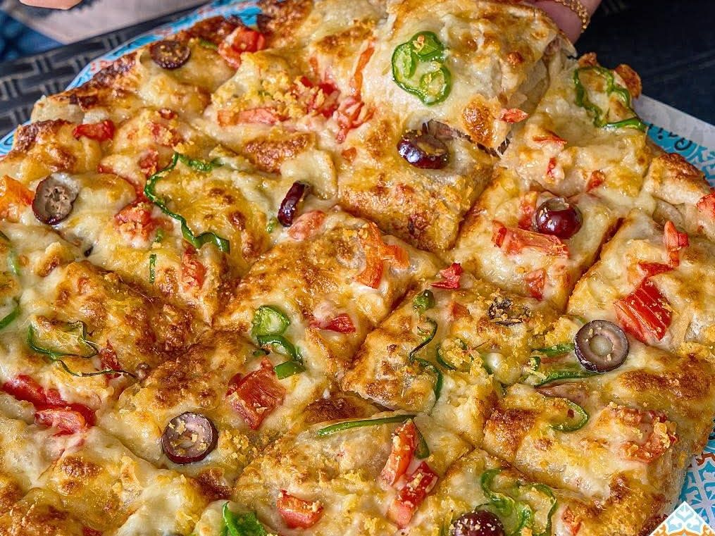 Baladi Sausage Oriental Pizza