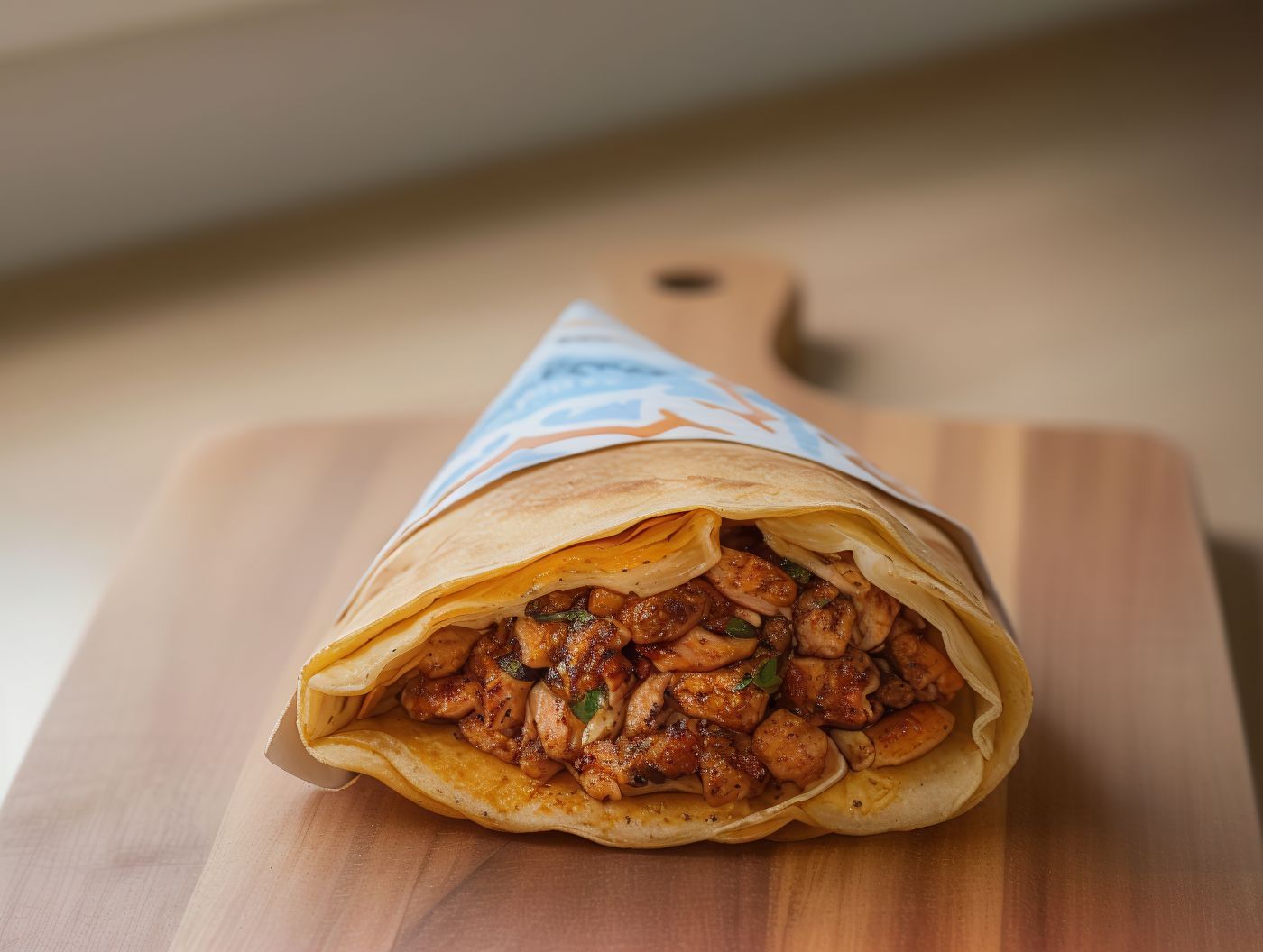Chicken Shawarma Crepe