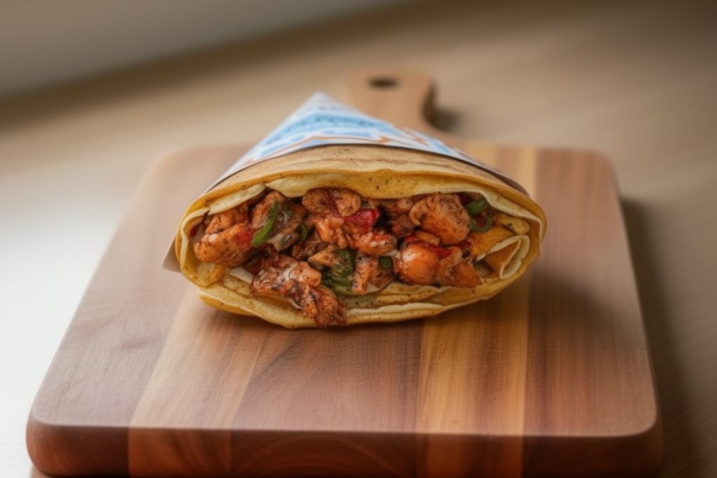 Bbq Chicken Crepe