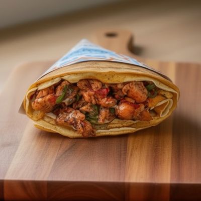 Bbq Chicken Crepe