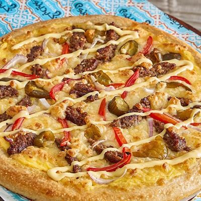 Minced Meat Pizza