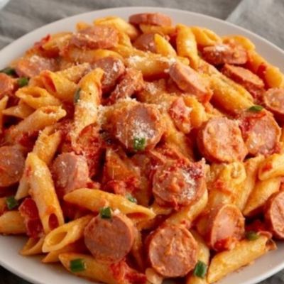 Smoked Sosej Pasta