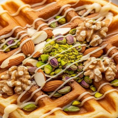 Mix Nuts Waffle