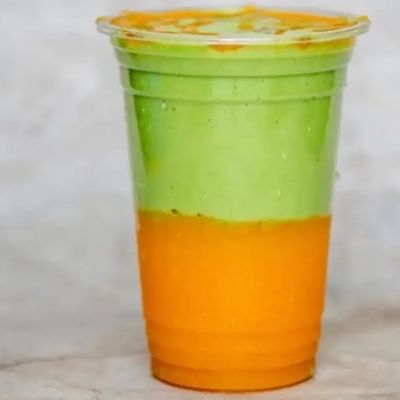 Mango with avocado