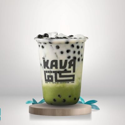 Boba Matcha Latte
