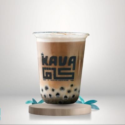 Boba Caramel Latte