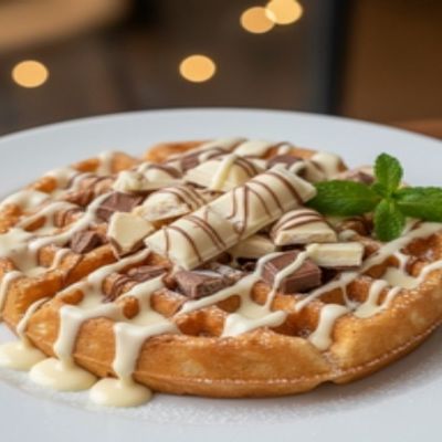 Kinder white Waffle
