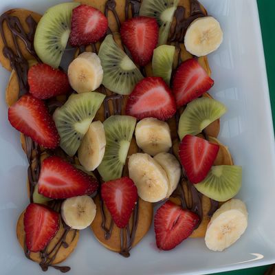 Mix fruits Mini Pancake