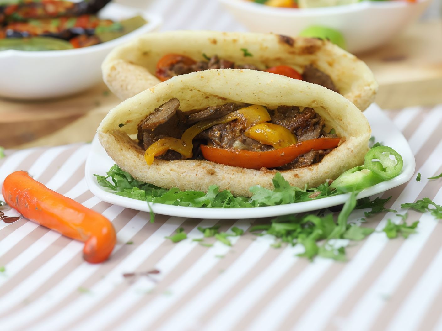 Alexandrian liver sandwich