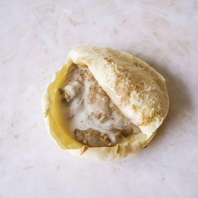 Foul Sandwich with qeshta