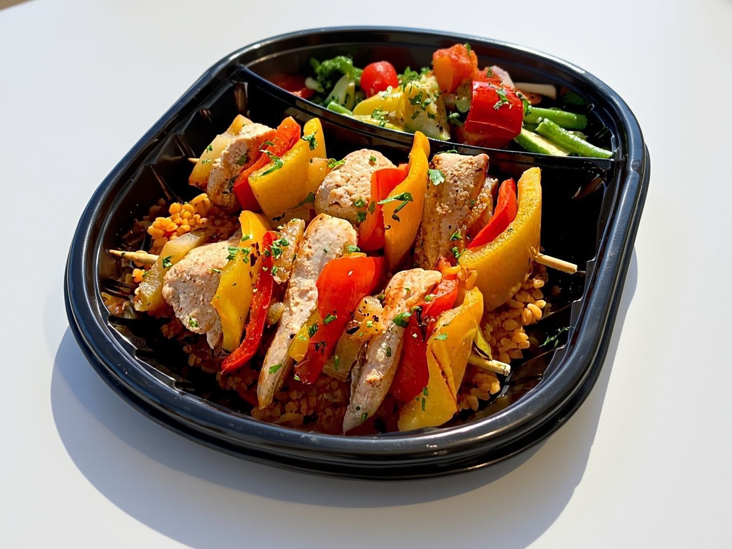 Grilled Shish Taouk Meal