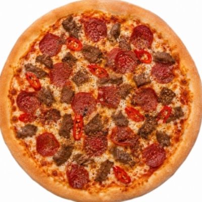 Spicy Paprika Beef Pizza