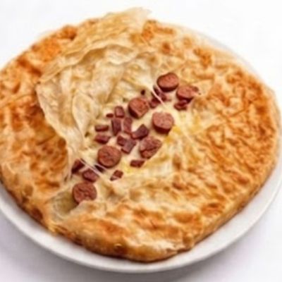 Sausage Pastrami Kiri Pie