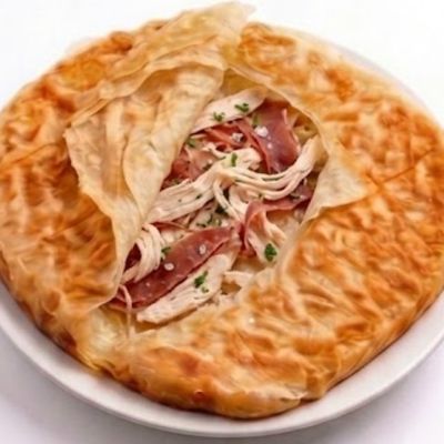 Chicken Pastrami Kiri Pie