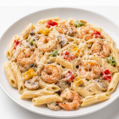 Penne Pasta With Shrimp