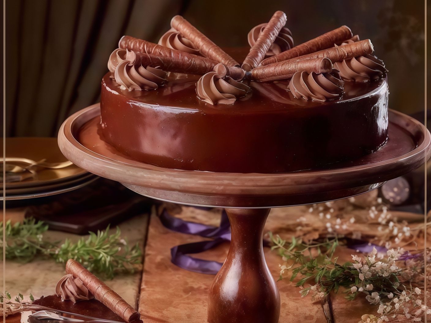 Flutes Torte