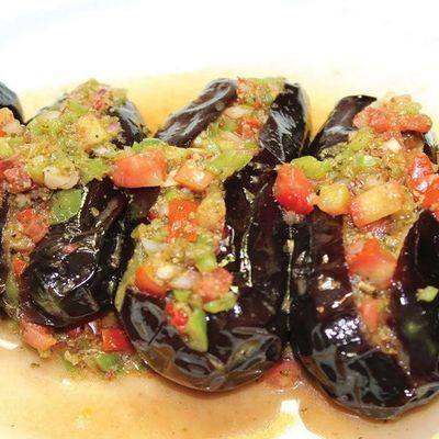 Pickled Eggplant Dish