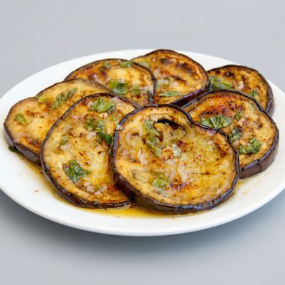 Fried Eggplant Dish