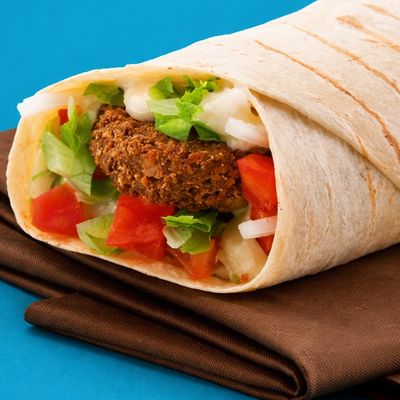 Taamia Falafel Salad And Tahini Syrian