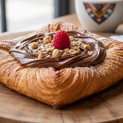 Nutella Danish Piece