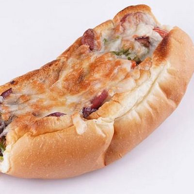 Sausage with Cheese Sandwich