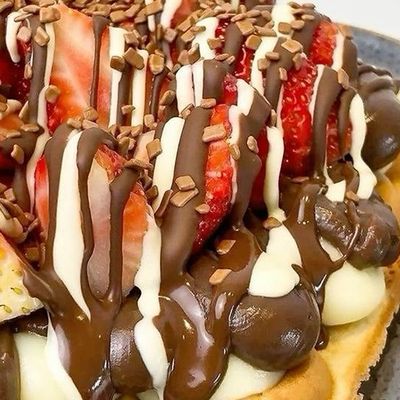Fattet Waffles