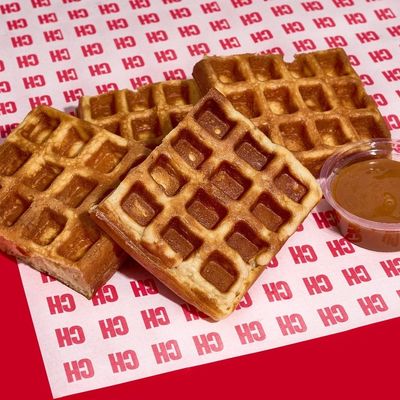 Caramel Waffles