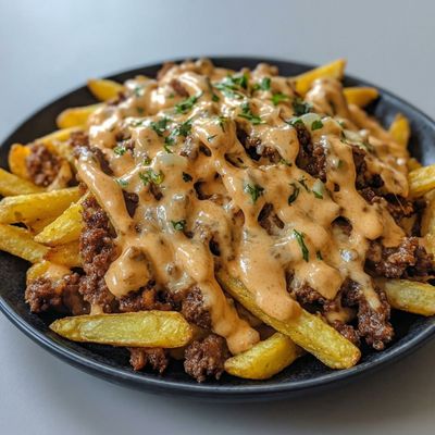 Tasty Burger Fries