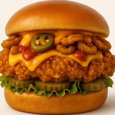 دجاج سبايسي بوم
