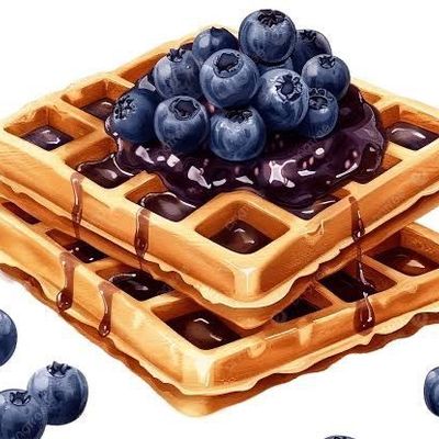 Blueberry Waffles