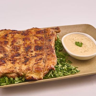 ربع دجاجة + أرز + بطاطس مقلية