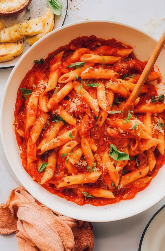 Arrabbiata with Spicy Tomato Sauce