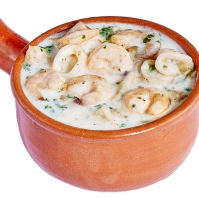 حساء المأكولات البحرية