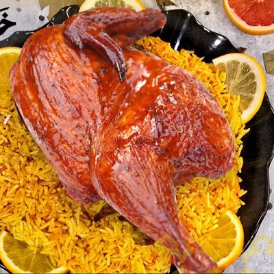 Half Grilled Chicken