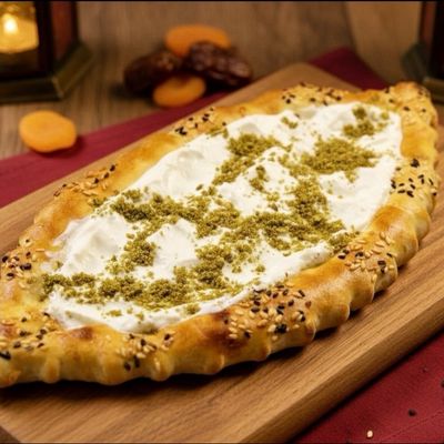 Labneh zaatar