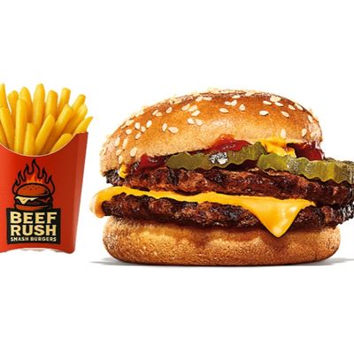 Double cheese burger