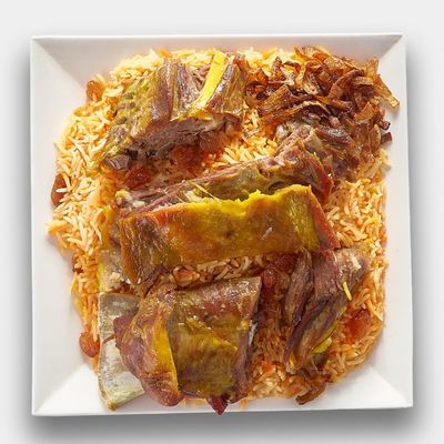 ربع تيس حنيذ