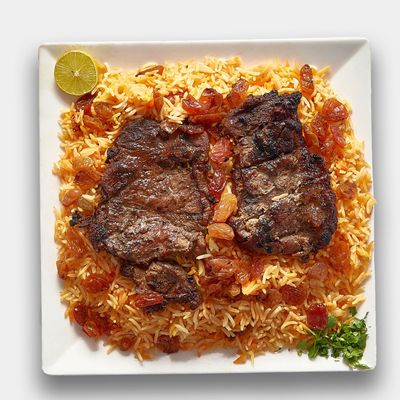 شريحة لحم مشوية