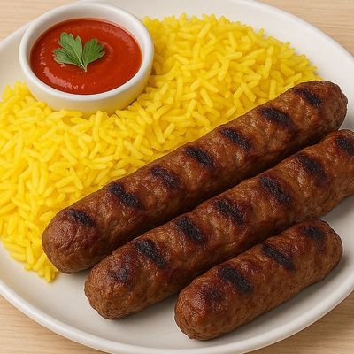 Basmati rice with kofta