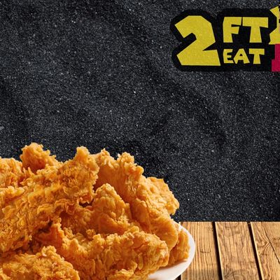 3 chicken strips pieces meal