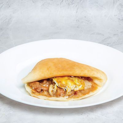Foul with Omelette Egg