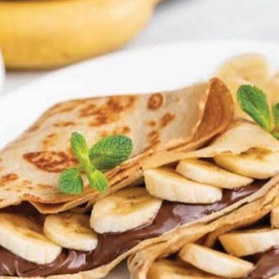 Chocolate Banana Crepe