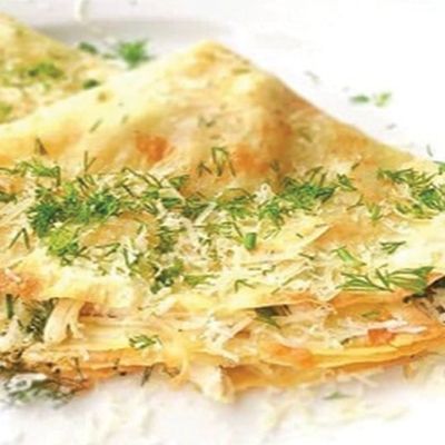 Cheese Mix Crepe (Savory Crepe)