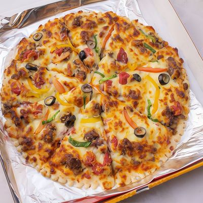 Oriental Chicken Shish Tawook Pizza